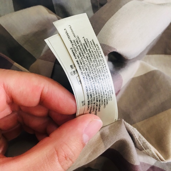 Burberry buttons button down shirt - Picture 6 of 6